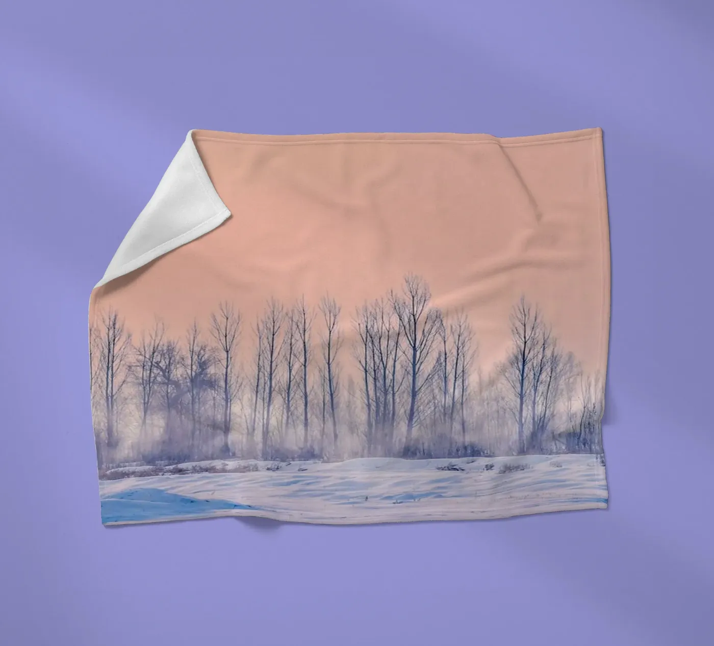 forest line Fleecedecke von juli