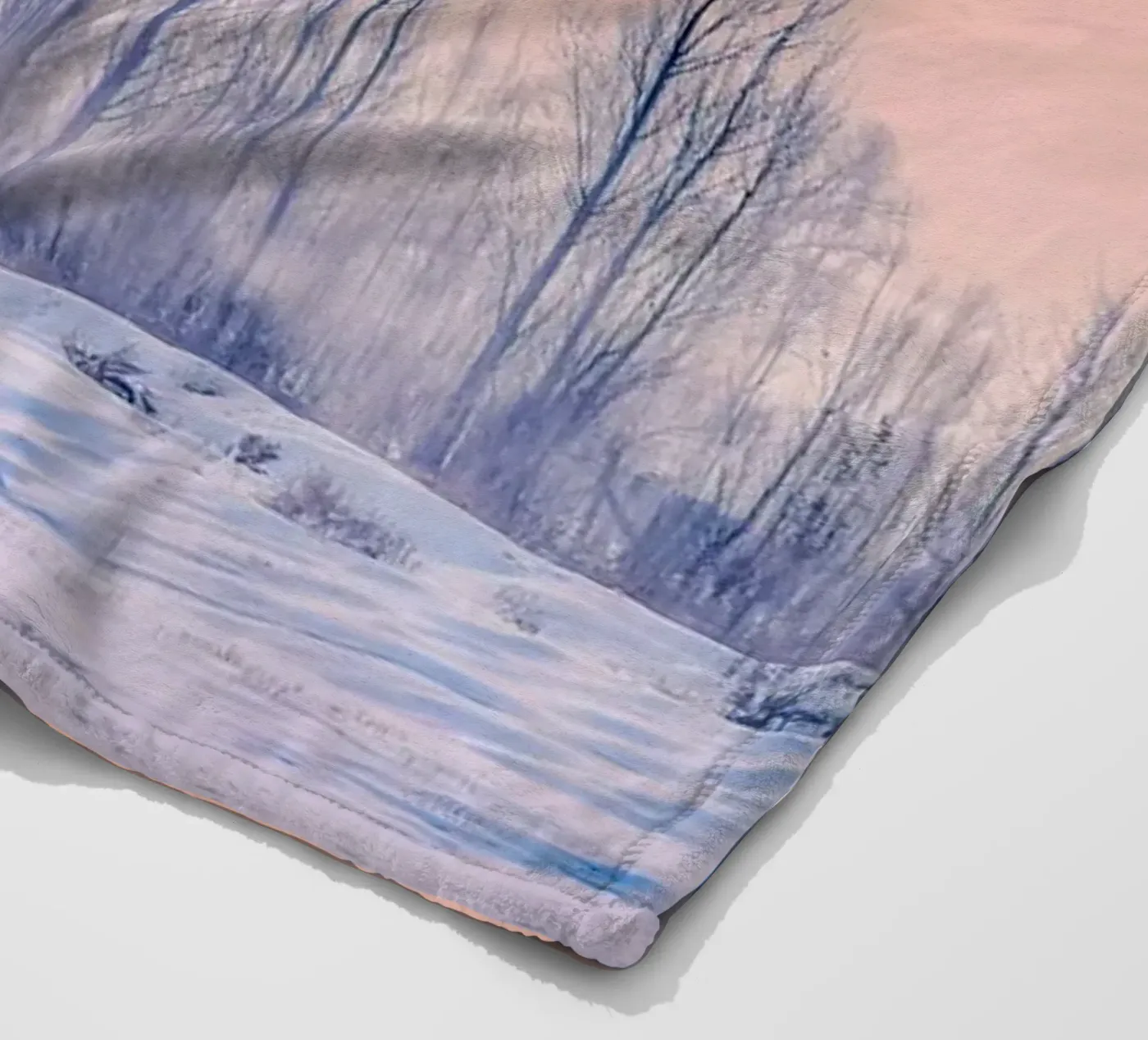 forest line Fleecedecke von juli