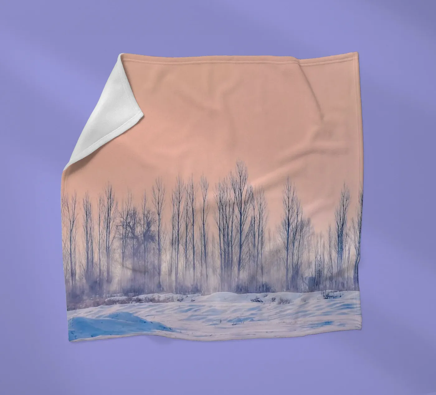 forest line Fleecedecke von juli