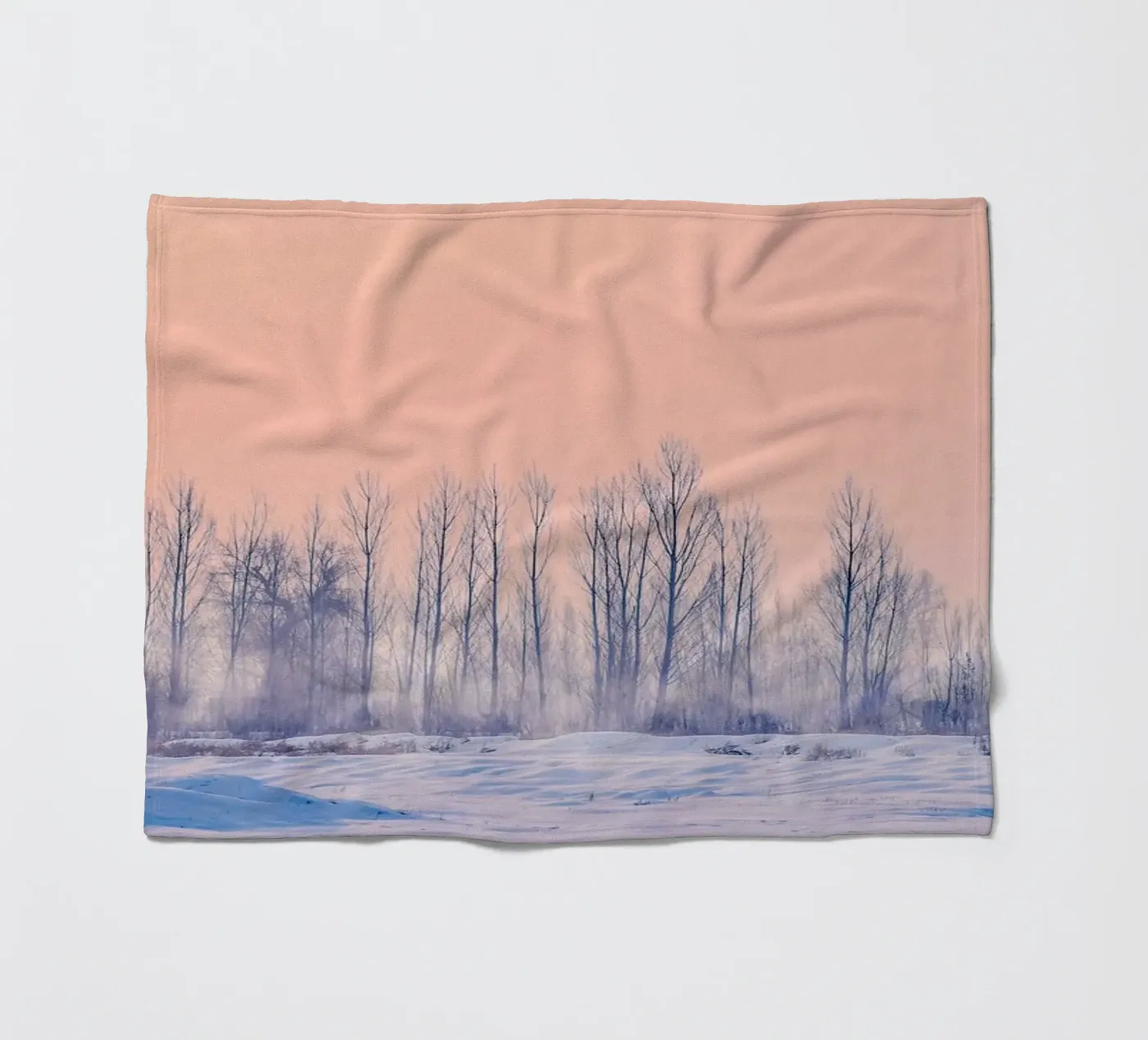 forest line Fleecedecke von juli