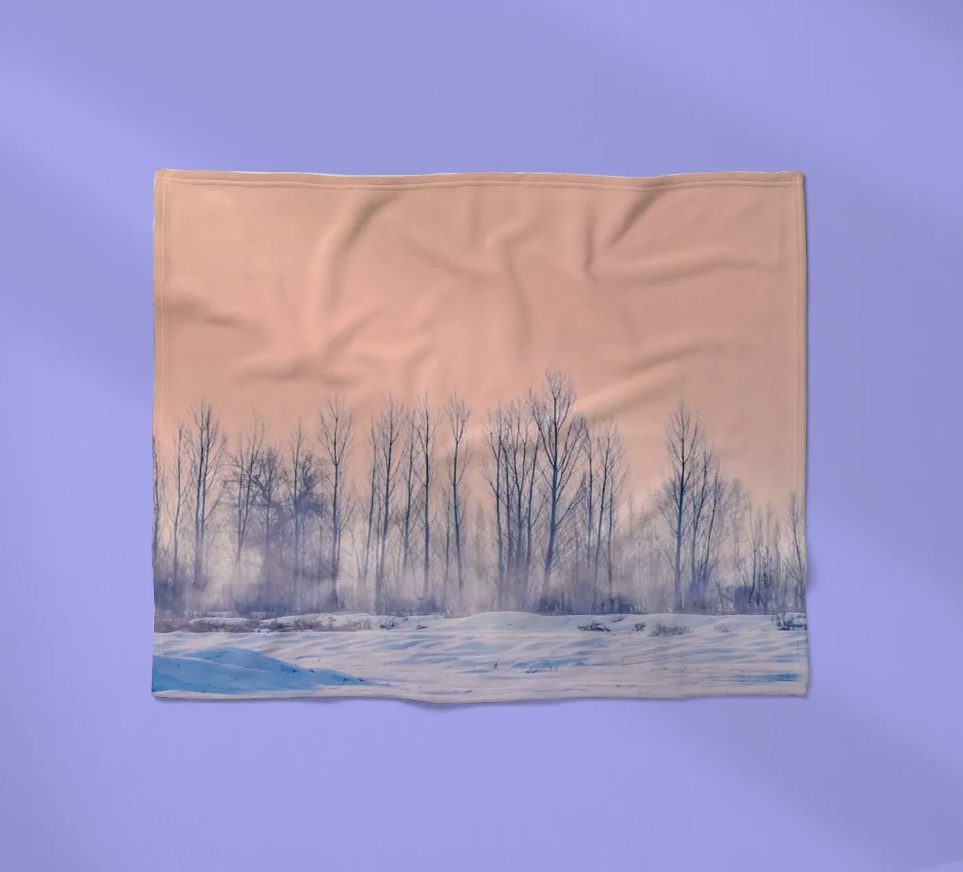 forest line Fleecedecke von juli