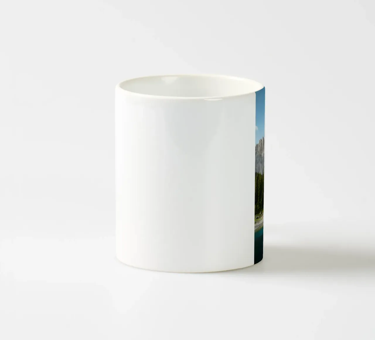 forest on lake tazza in ceramica da marty