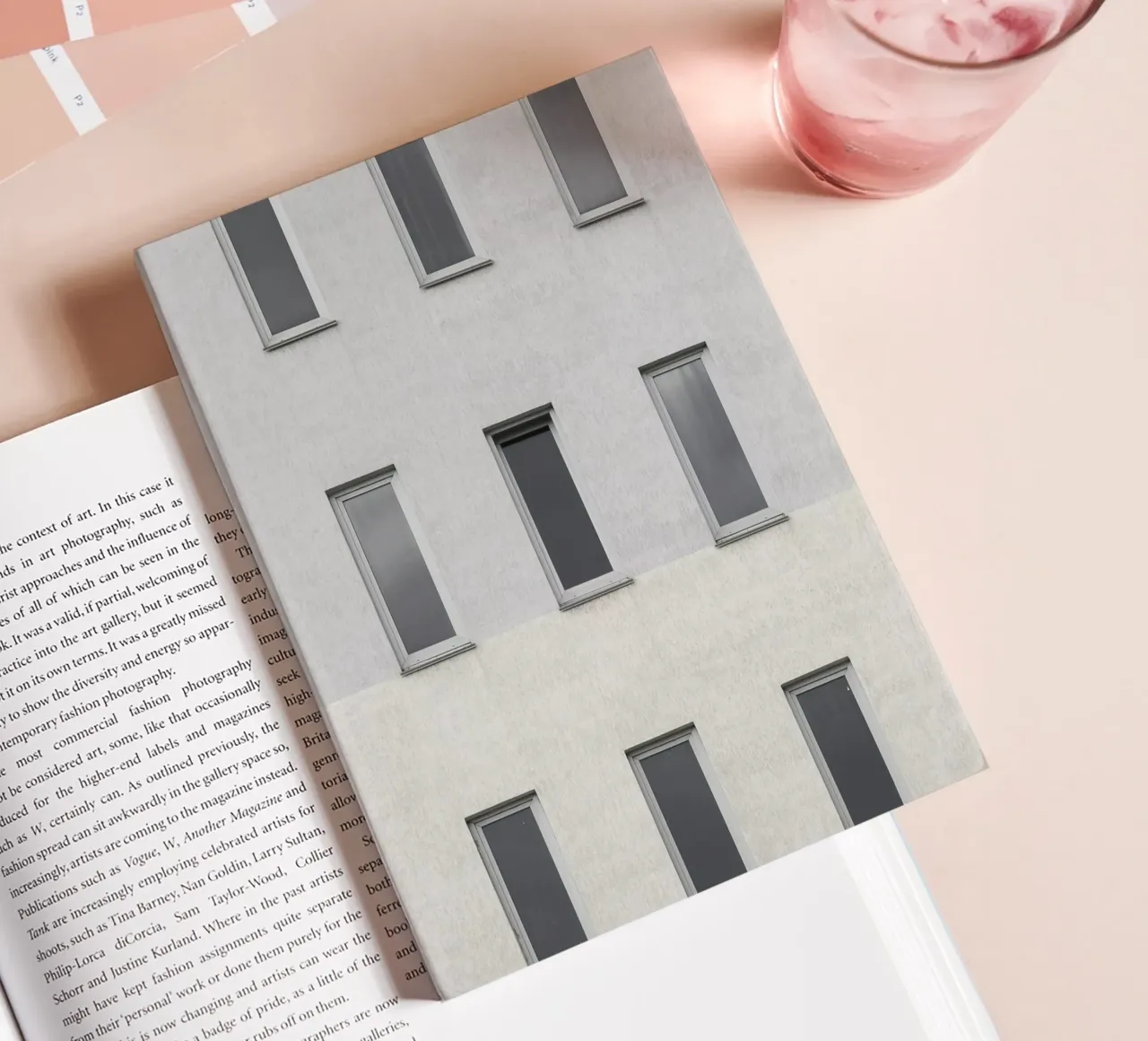 window in building notebook by marty