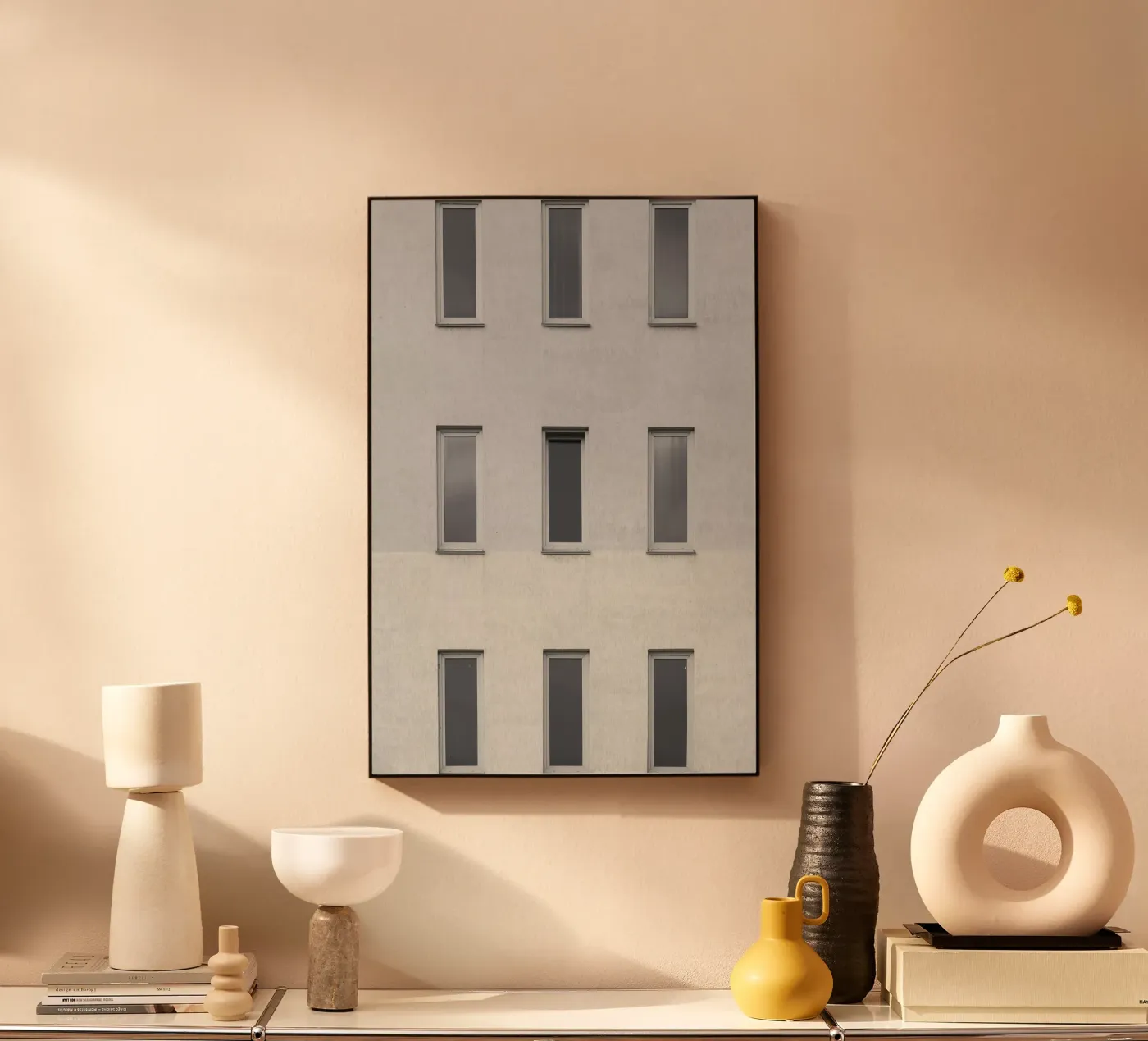 window in building plexiglass da marty