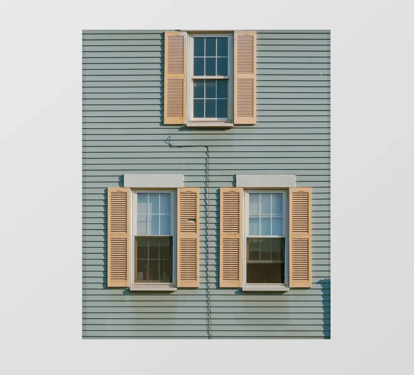 window triple fotobehang van juli