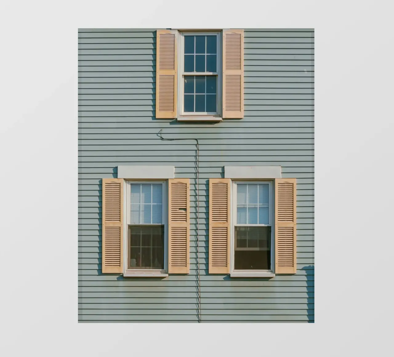 window triple fotobehang van juli