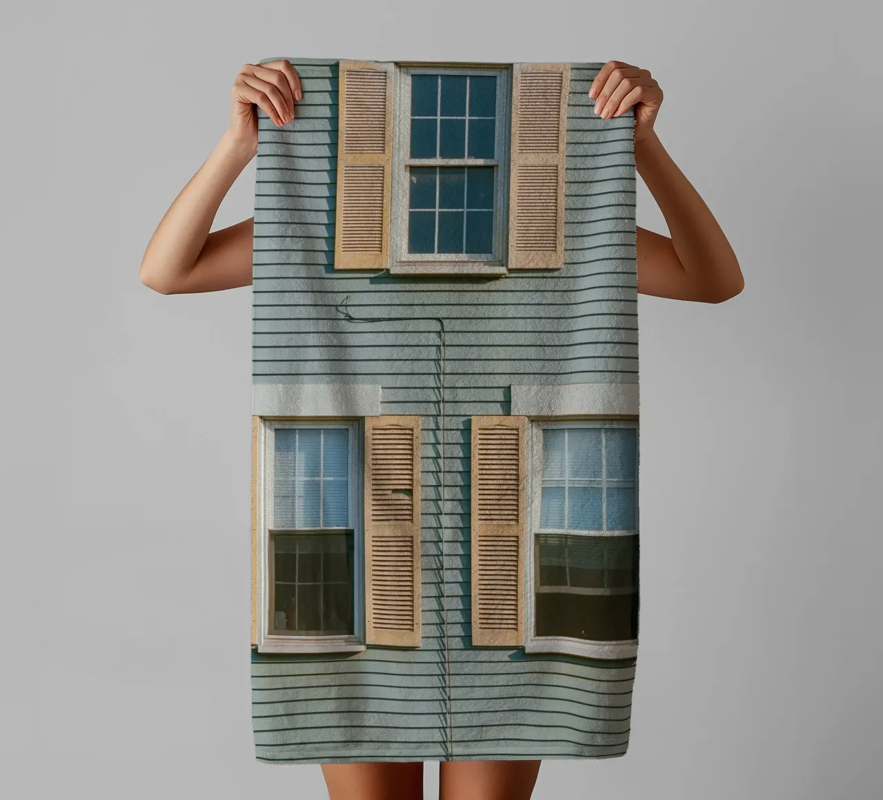 window triple asciugamano da bagno da juli