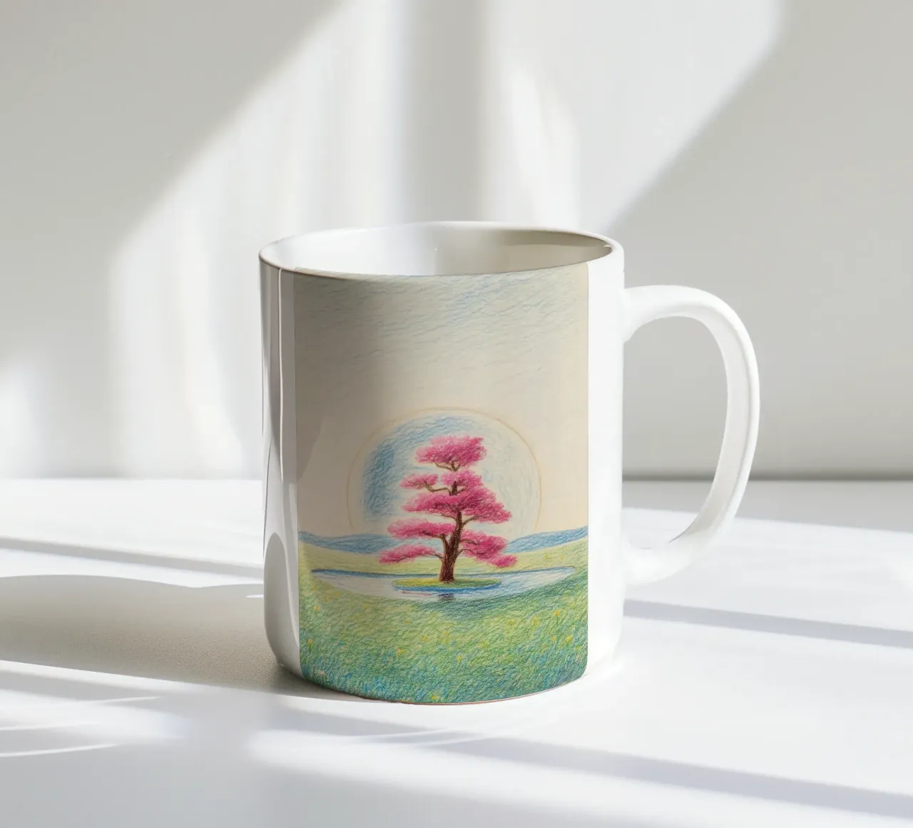 moon blossom tazza in ceramica da marty