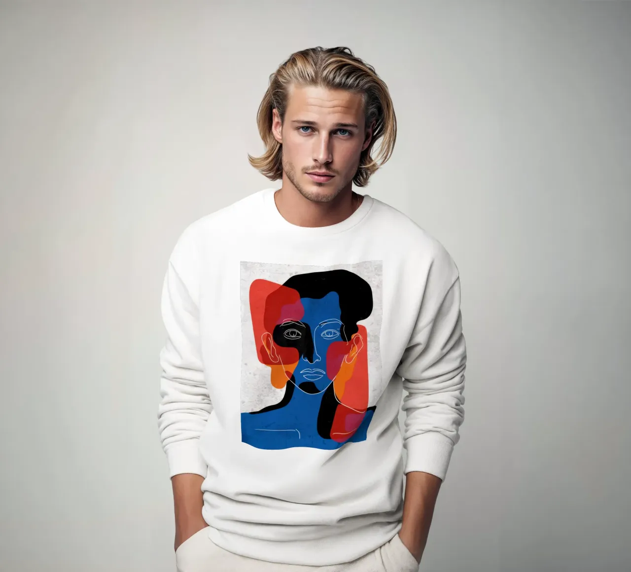 Overlapping Souls Duality sweatshirt by Katarsis Mann