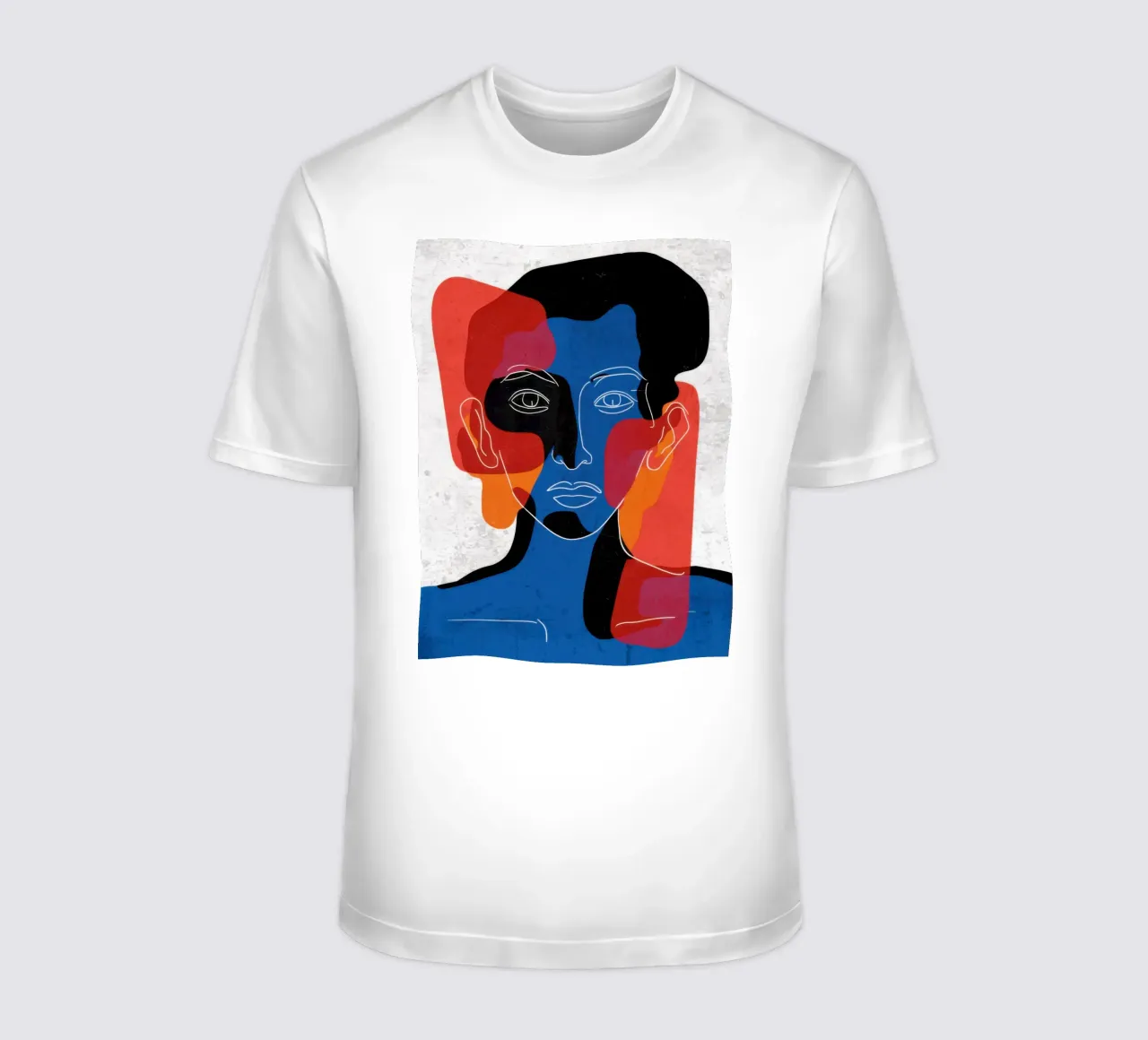 Overlapping Souls Duality t-shirt by Katarsis Mann