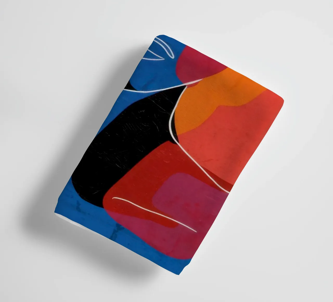Overlapping Souls Duality towel by Katarsis Mann
