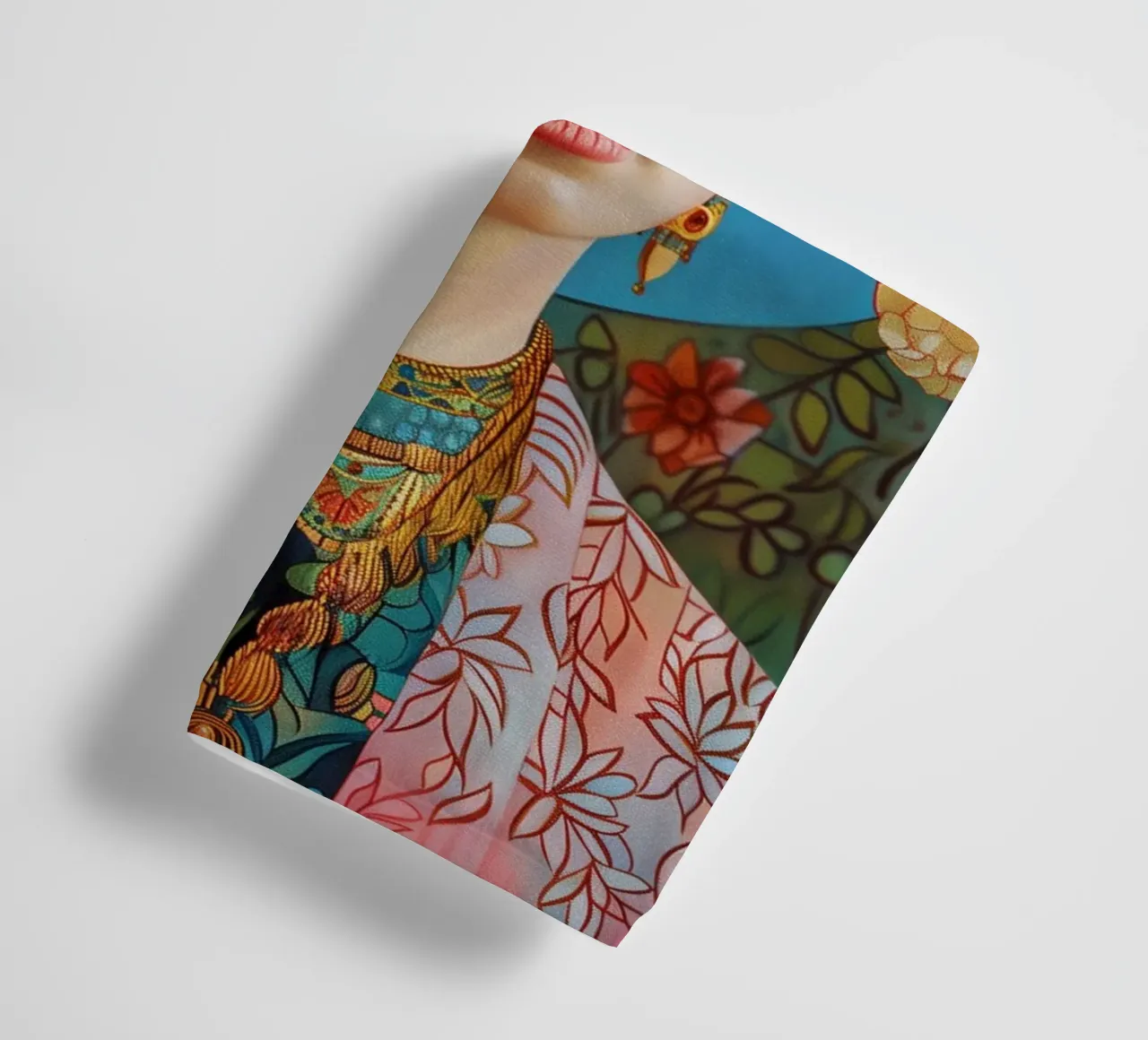 Frida's picturesque world towel by Carinaprint