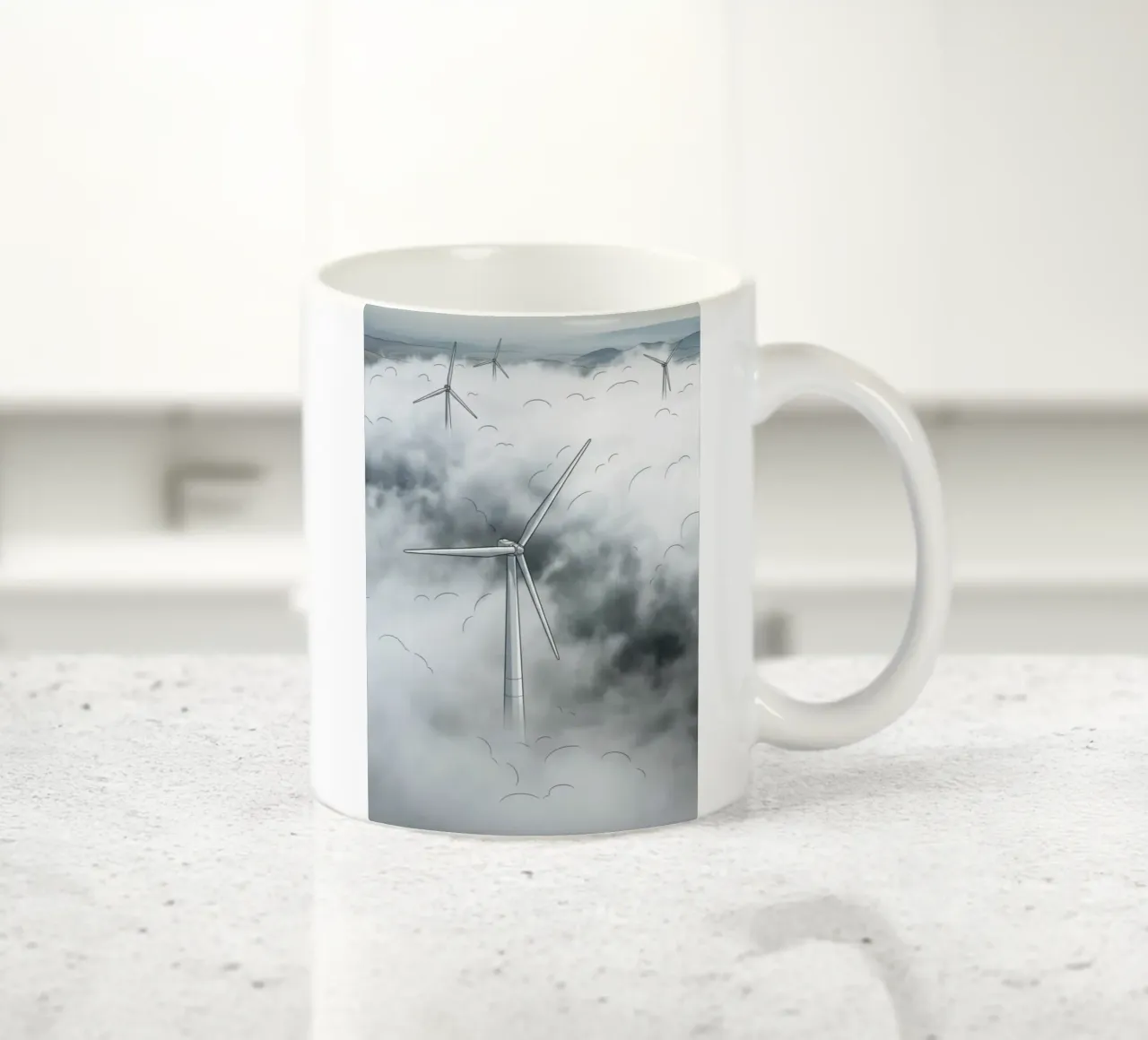winmill in cloud tazza in ceramica da marty
