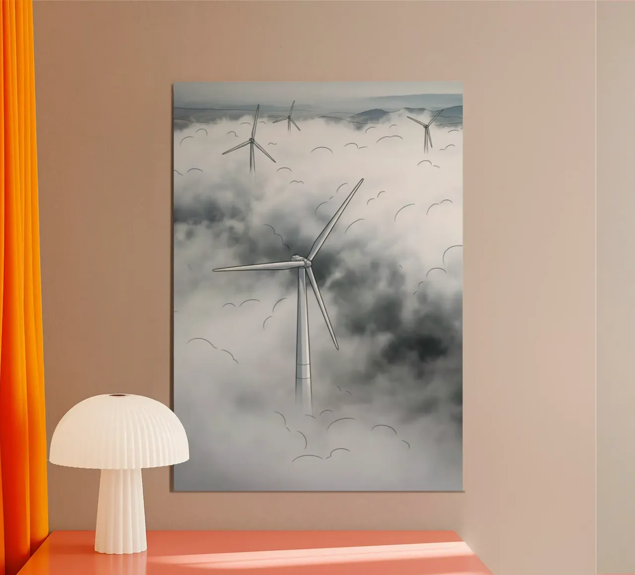 winmill in cloud poster da marty