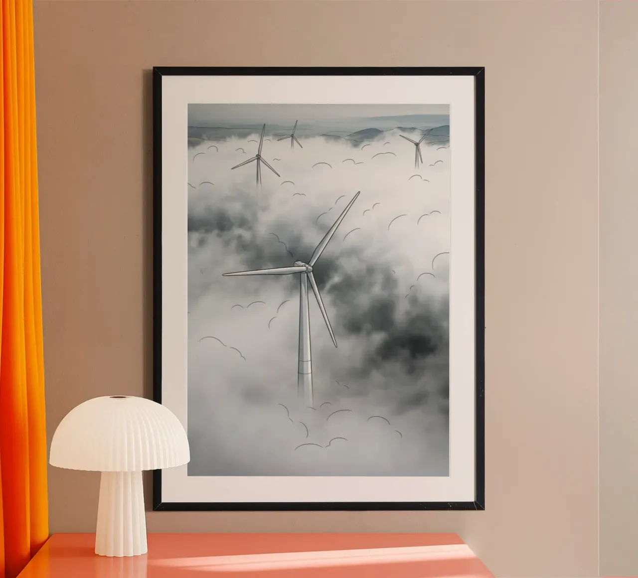 winmill in cloud poster da marty