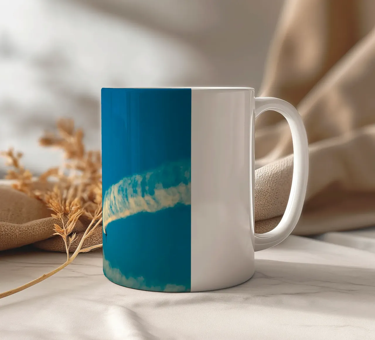 curve plane smoke tazza in ceramica da juli