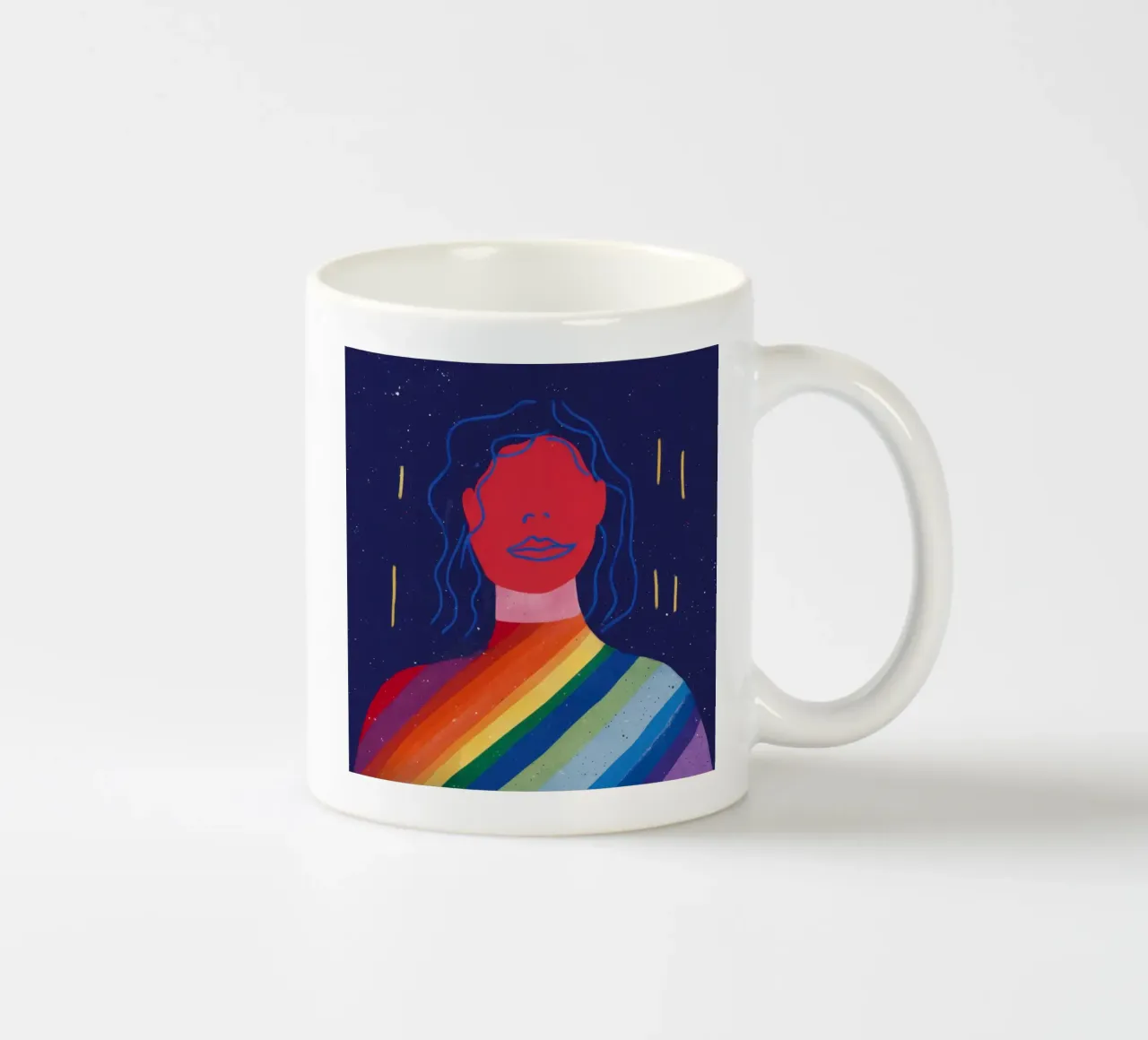 Orgoglio Celeste Radiosità tazza in ceramica da Katarsis Mann