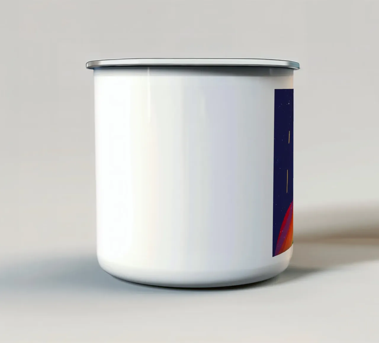 Orgoglio Celeste Radiosità tazza in smalto da Katarsis Mann