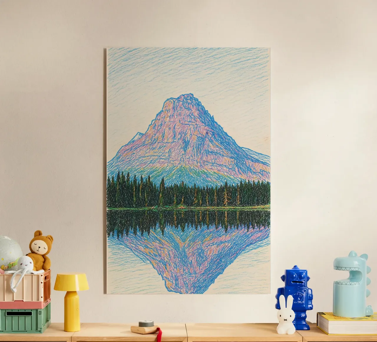 reflect mountain plexiglass da marty