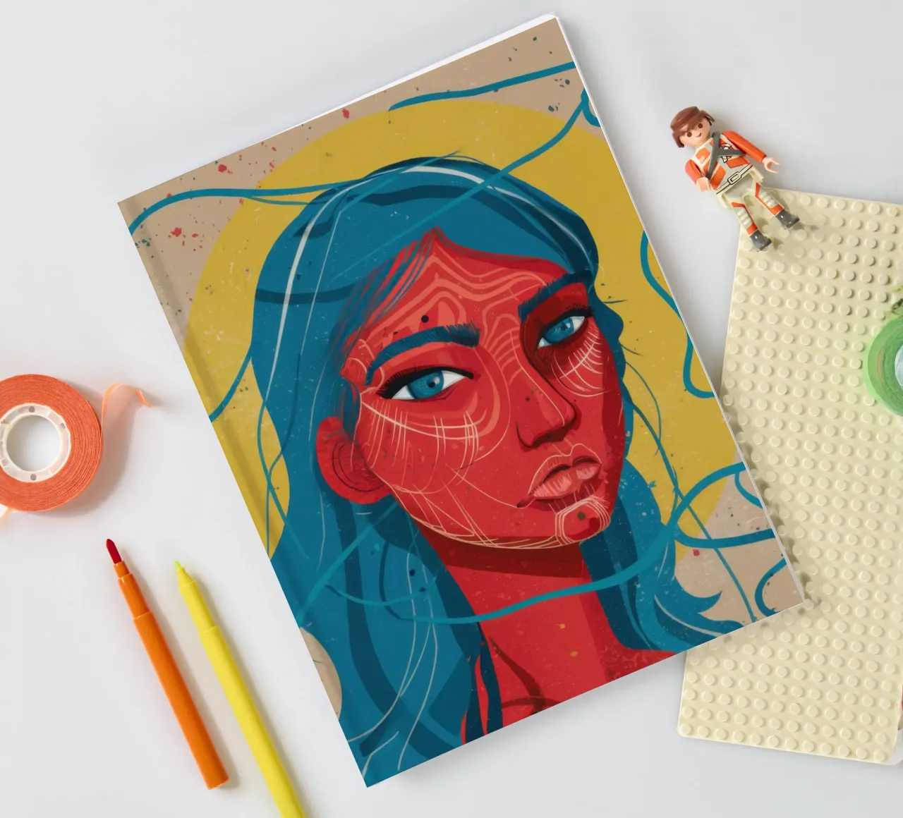 Aqueous Emotion Embodied notebook by Katarsis Mann