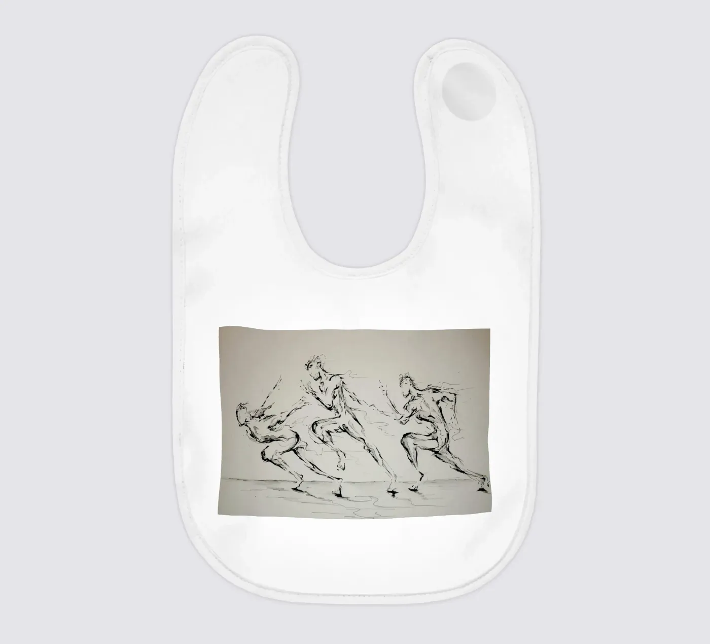 Three Blind Mice Babylätzchen von Marc Allante