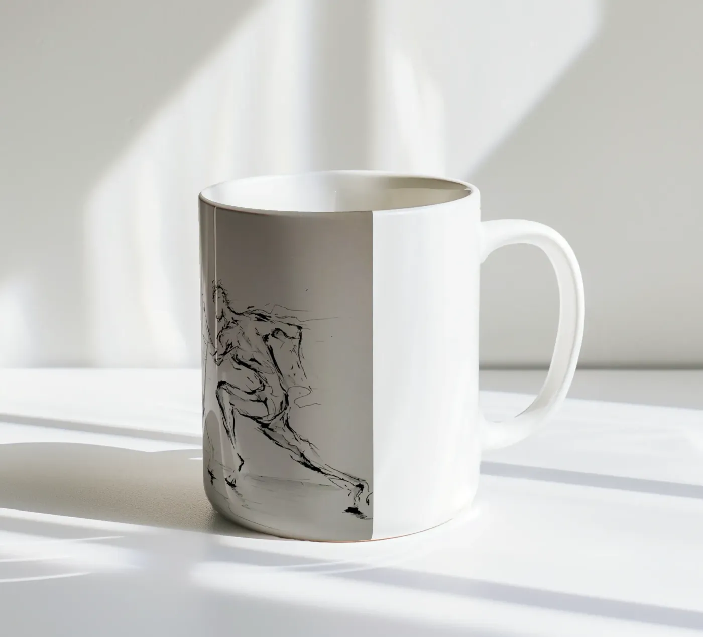 Three Blind Mice ceramic mug by Marc Allante