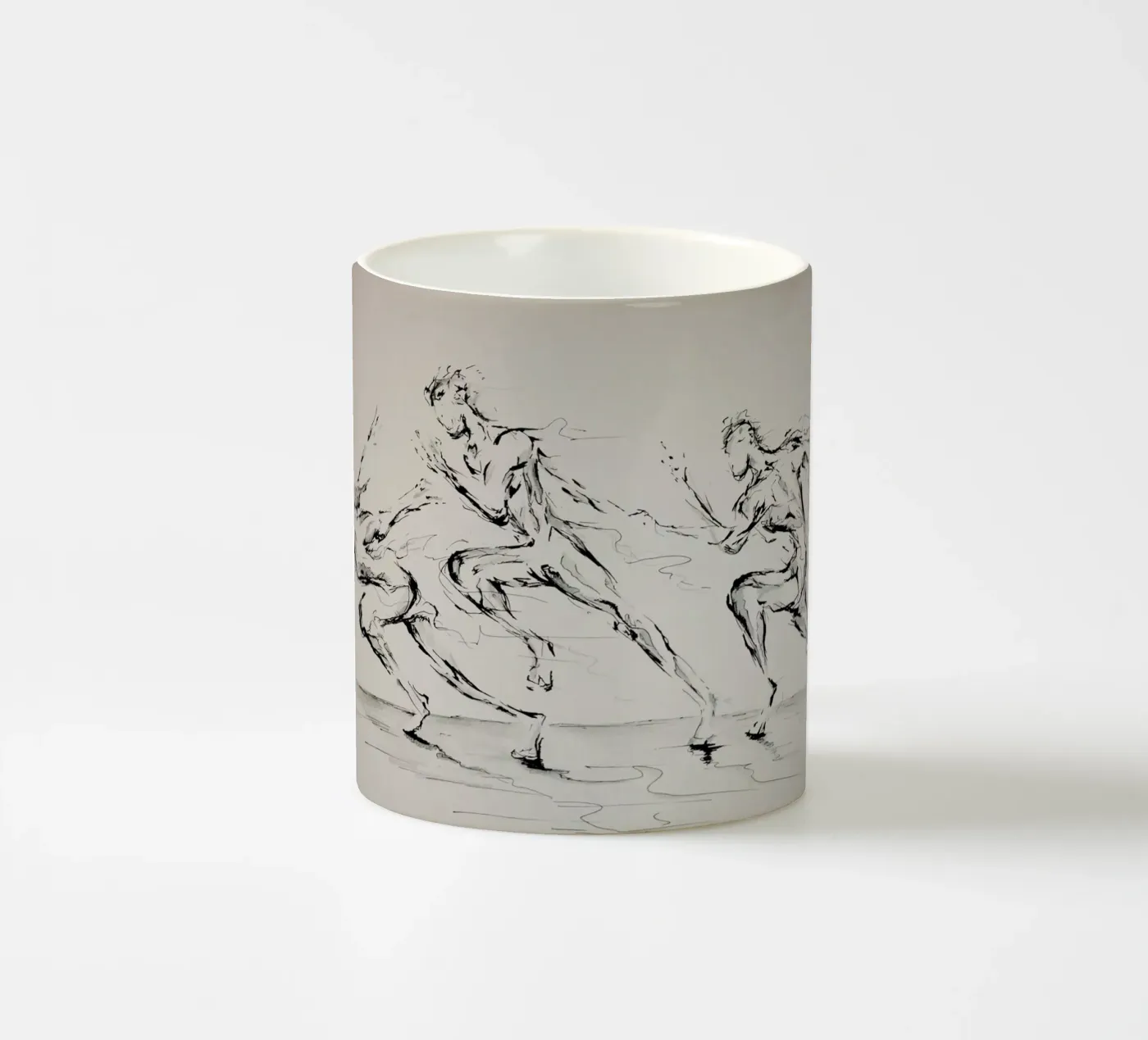 Three Blind Mice ceramic mug by Marc Allante