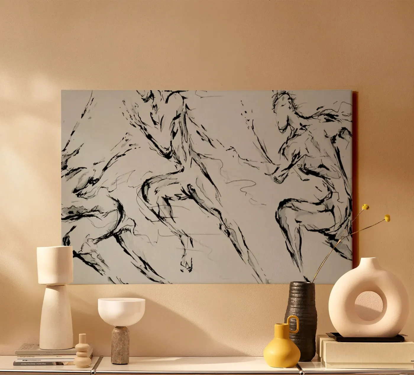 Three Blind Mice tela da Marc Allante