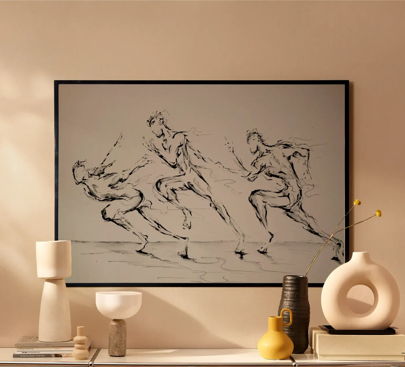 Three Blind Mice poster van Marc Allante