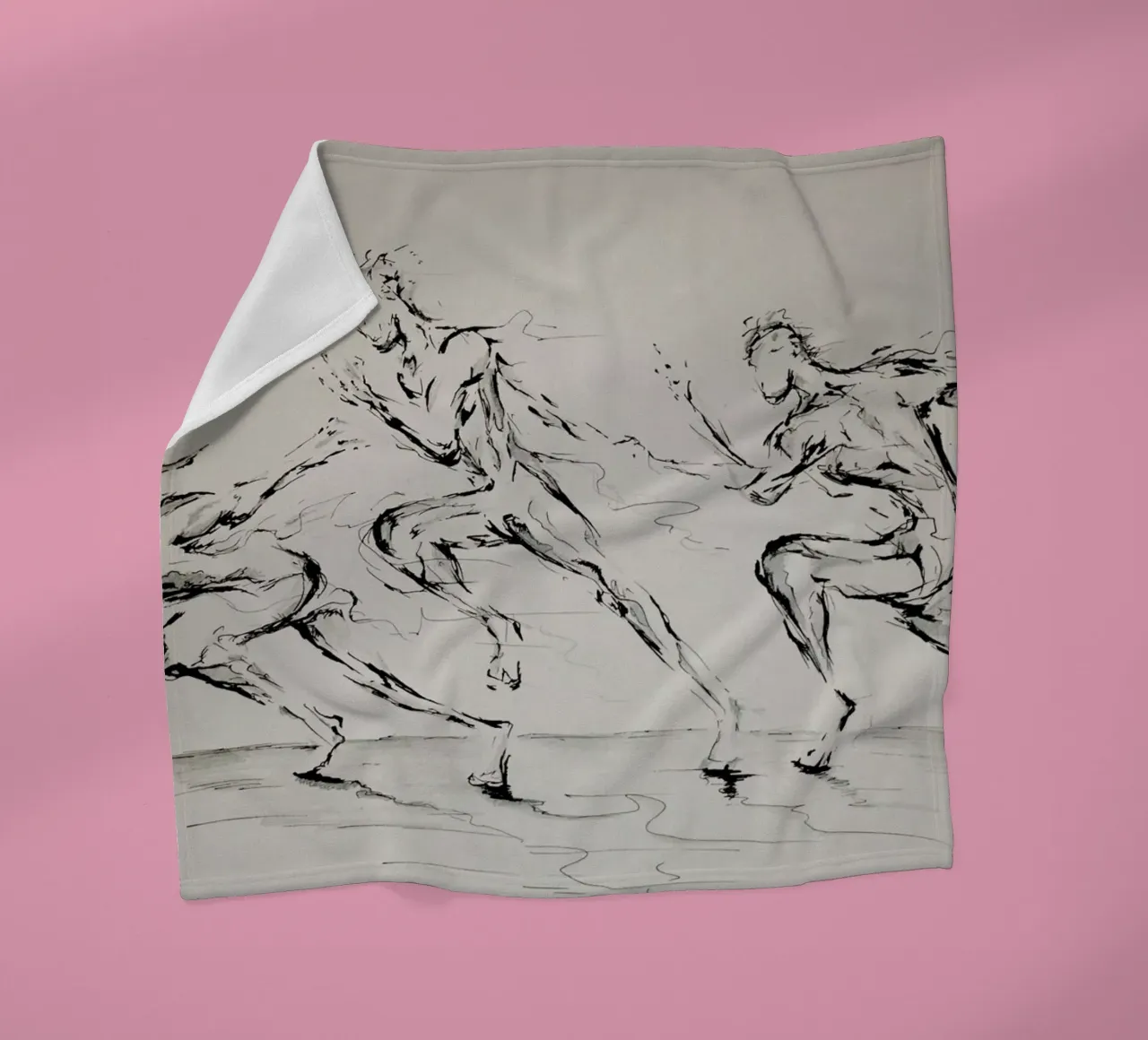 Three Blind Mice coperta in pile da Marc Allante