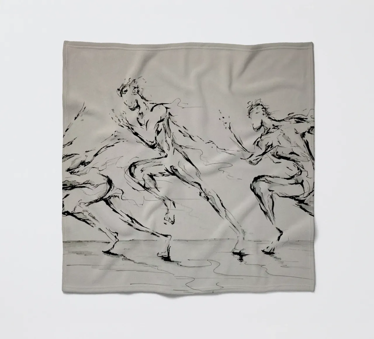 Three Blind Mice coperta in pile da Marc Allante
