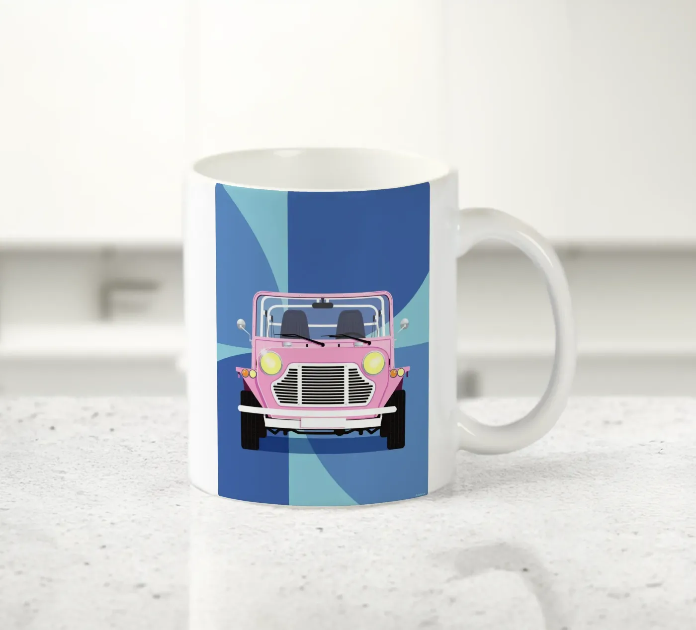 mini Moke ceramic mug by Raphaël Delerue