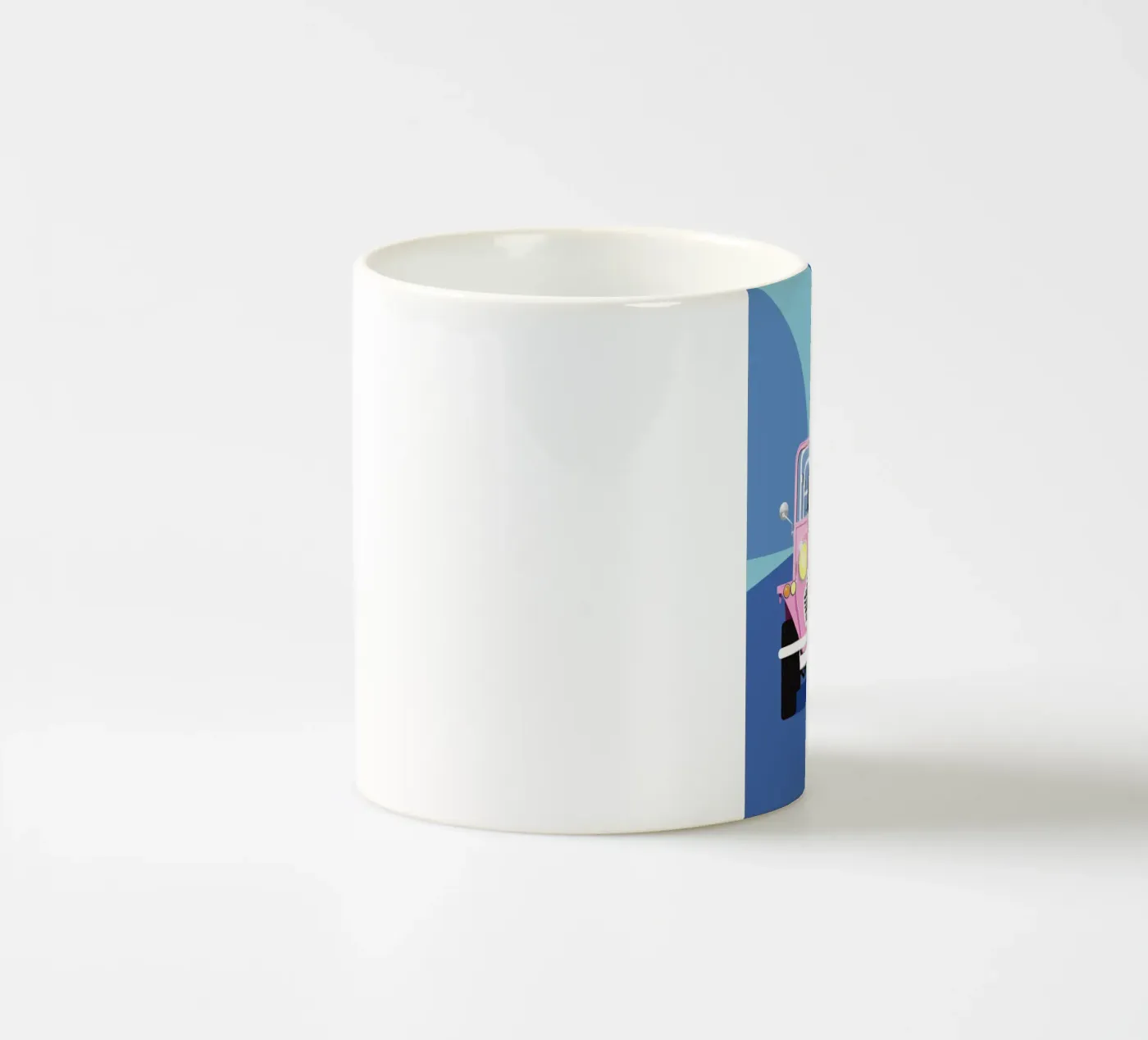mini Moke ceramic mug by Raphaël Delerue