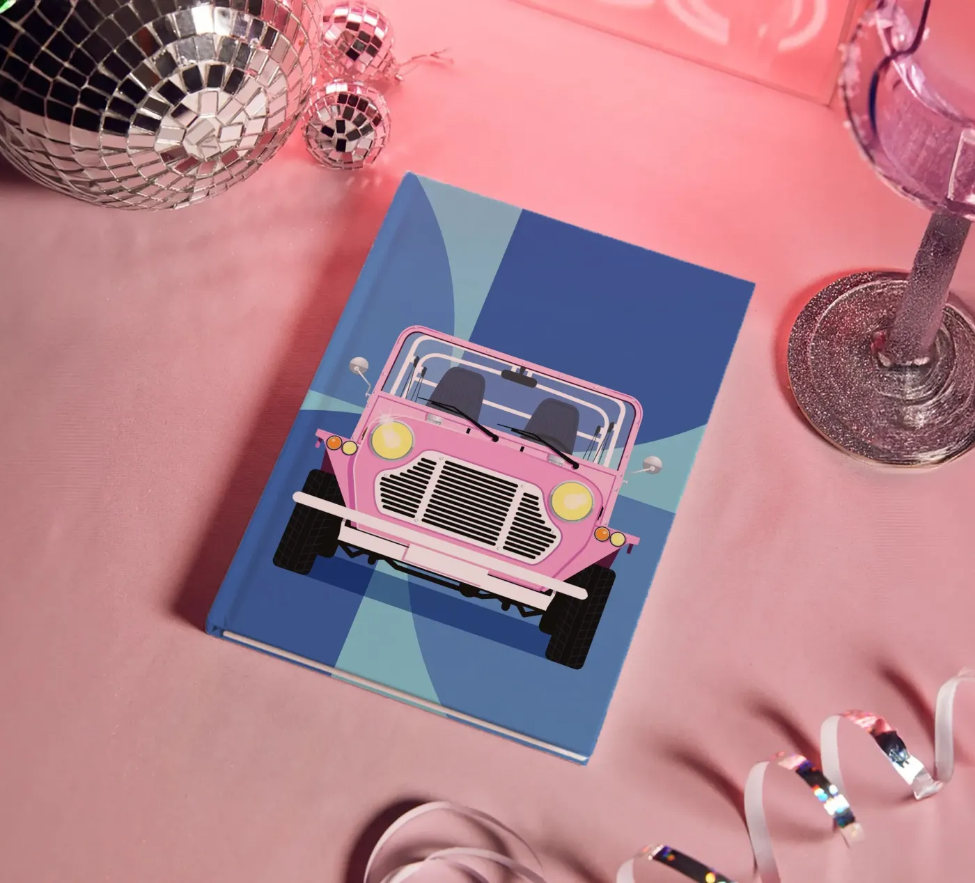 mini Moke notebook by Raphaël Delerue