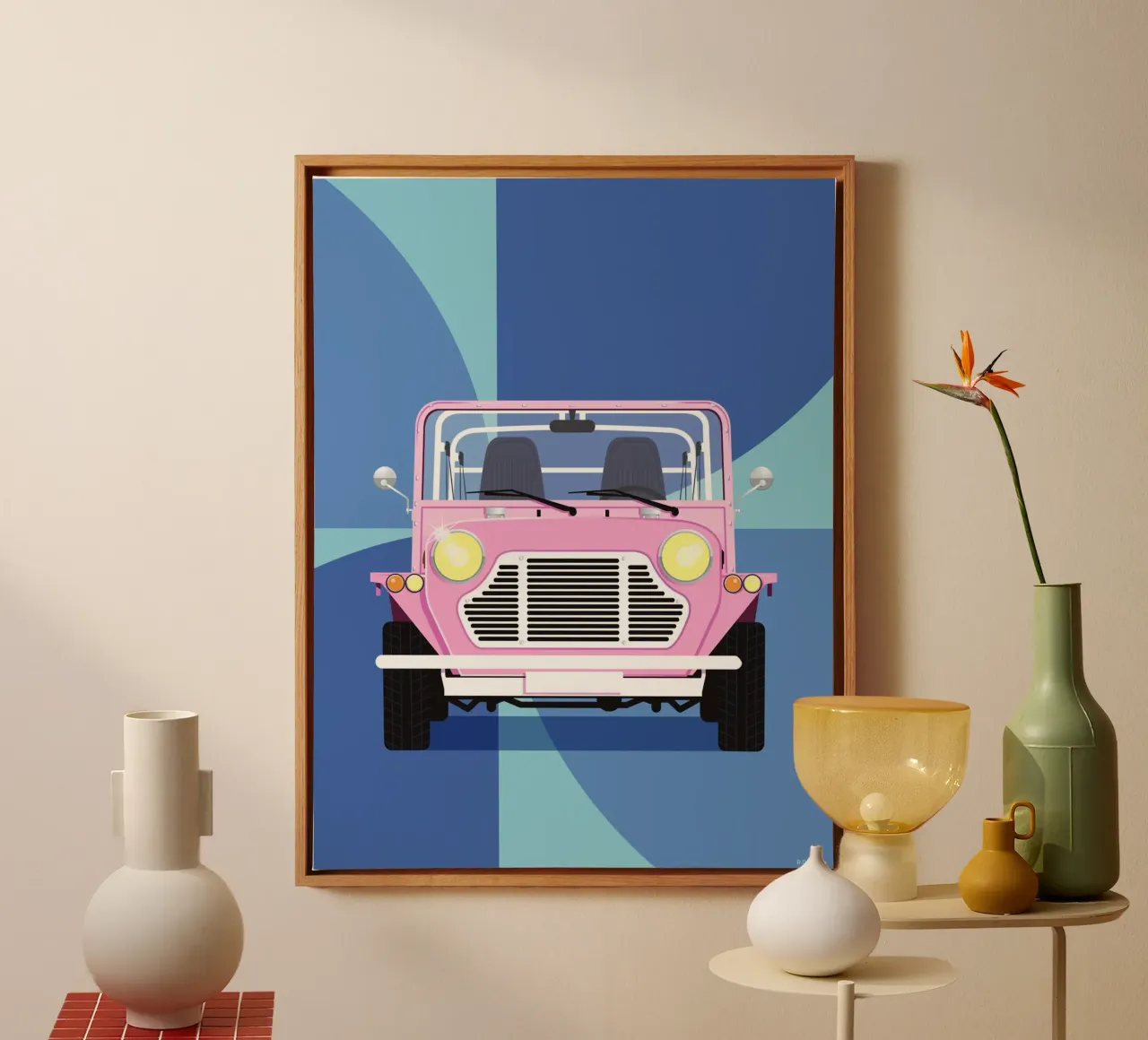 mini Moke tela da Raphaël Delerue