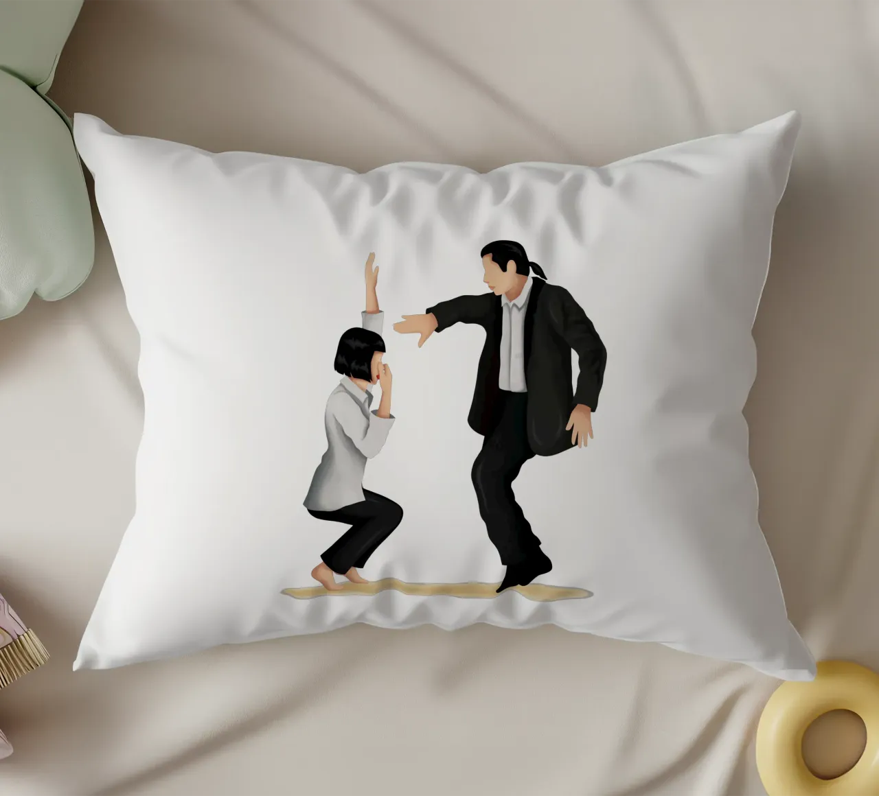 Pulp Fiction cuscino da Nour Tohme