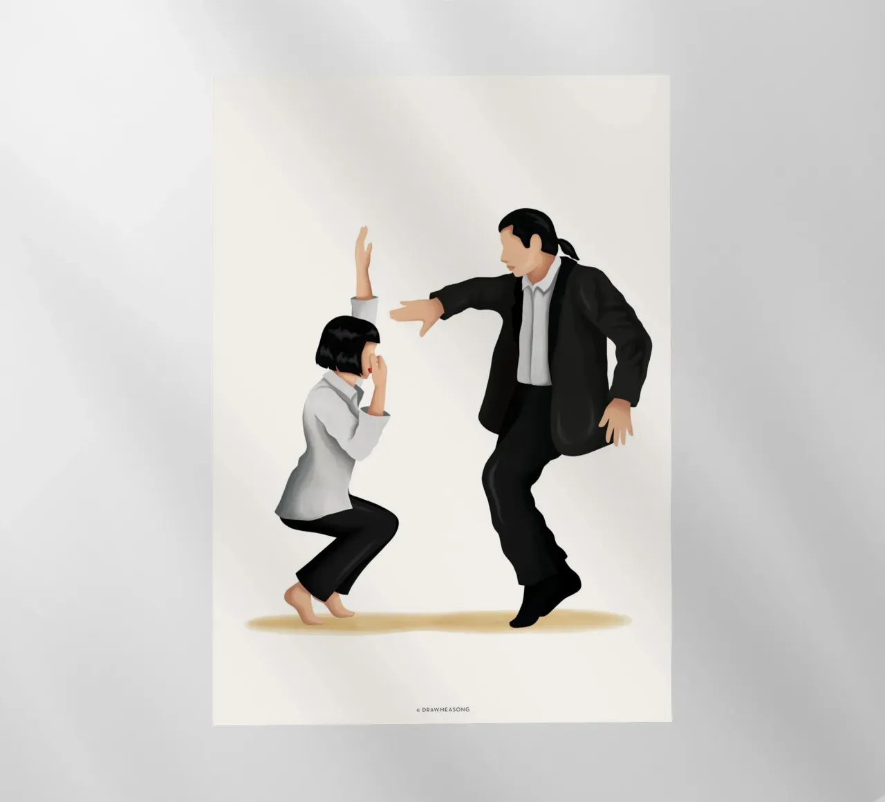 Pulp Fiction pellicola backlit da Nour Tohme