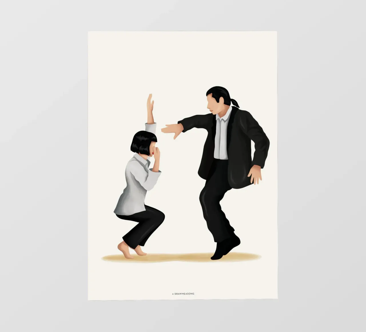 Pulp Fiction telo in pvc da Nour Tohme