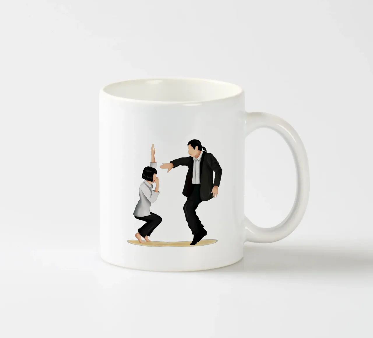 Pulp Fiction tazza in ceramica da Nour Tohme