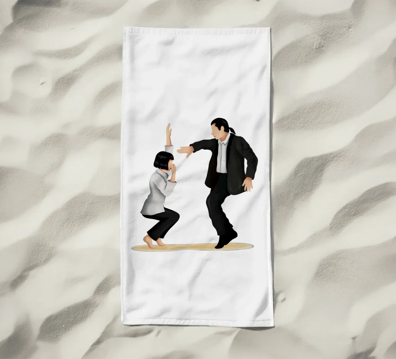 Pulp Fiction telo mare da Nour Tohme