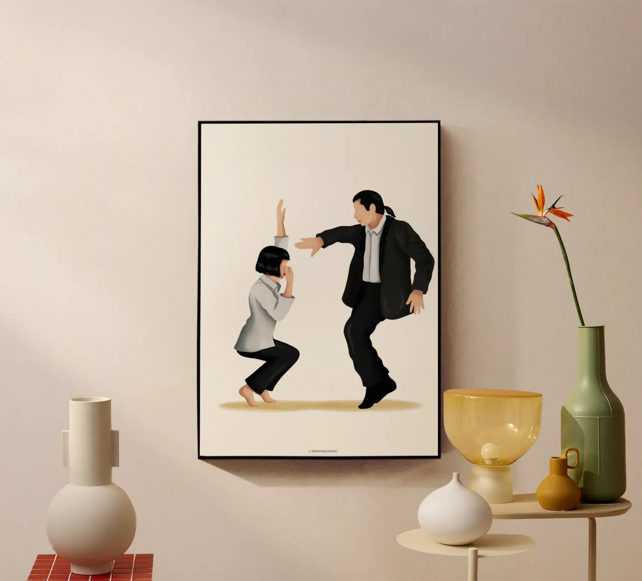 Pulp Fiction plexiglass da Nour Tohme