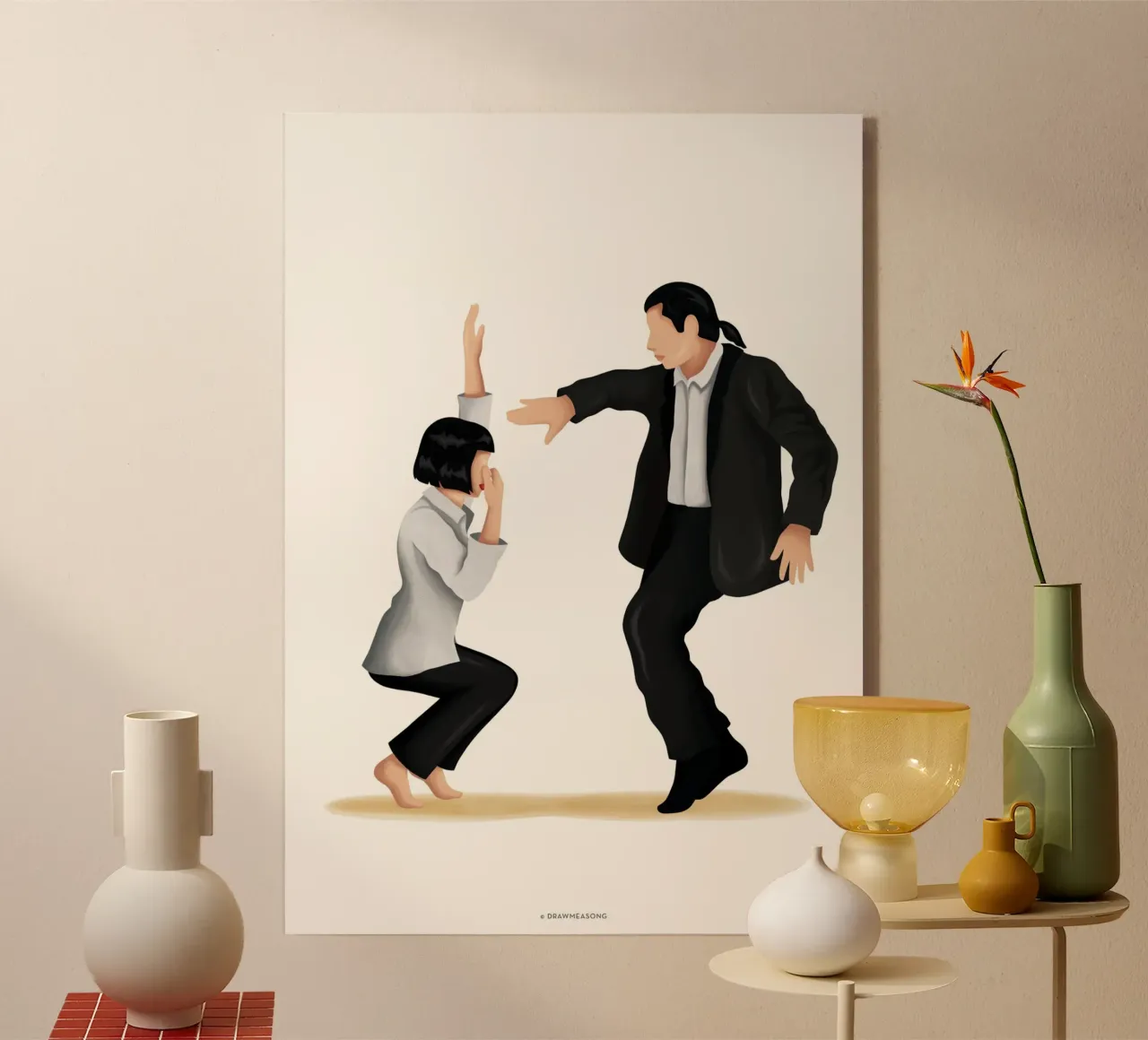 Pulp Fiction plexiglass da Nour Tohme
