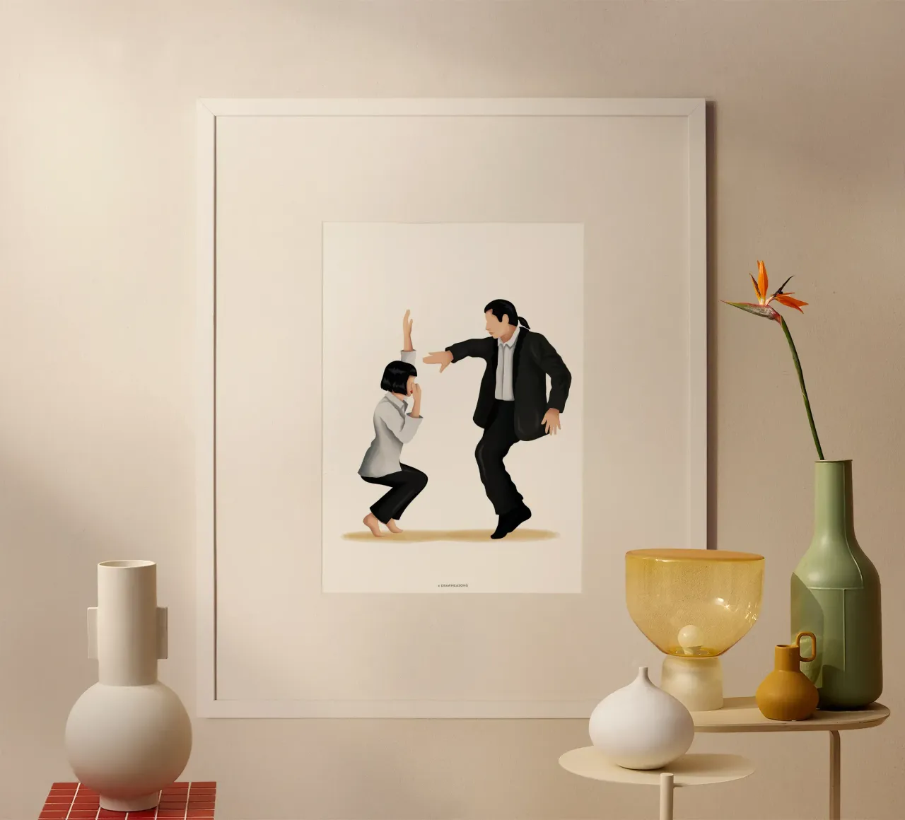 Pulp Fiction poster by Nour Tohme