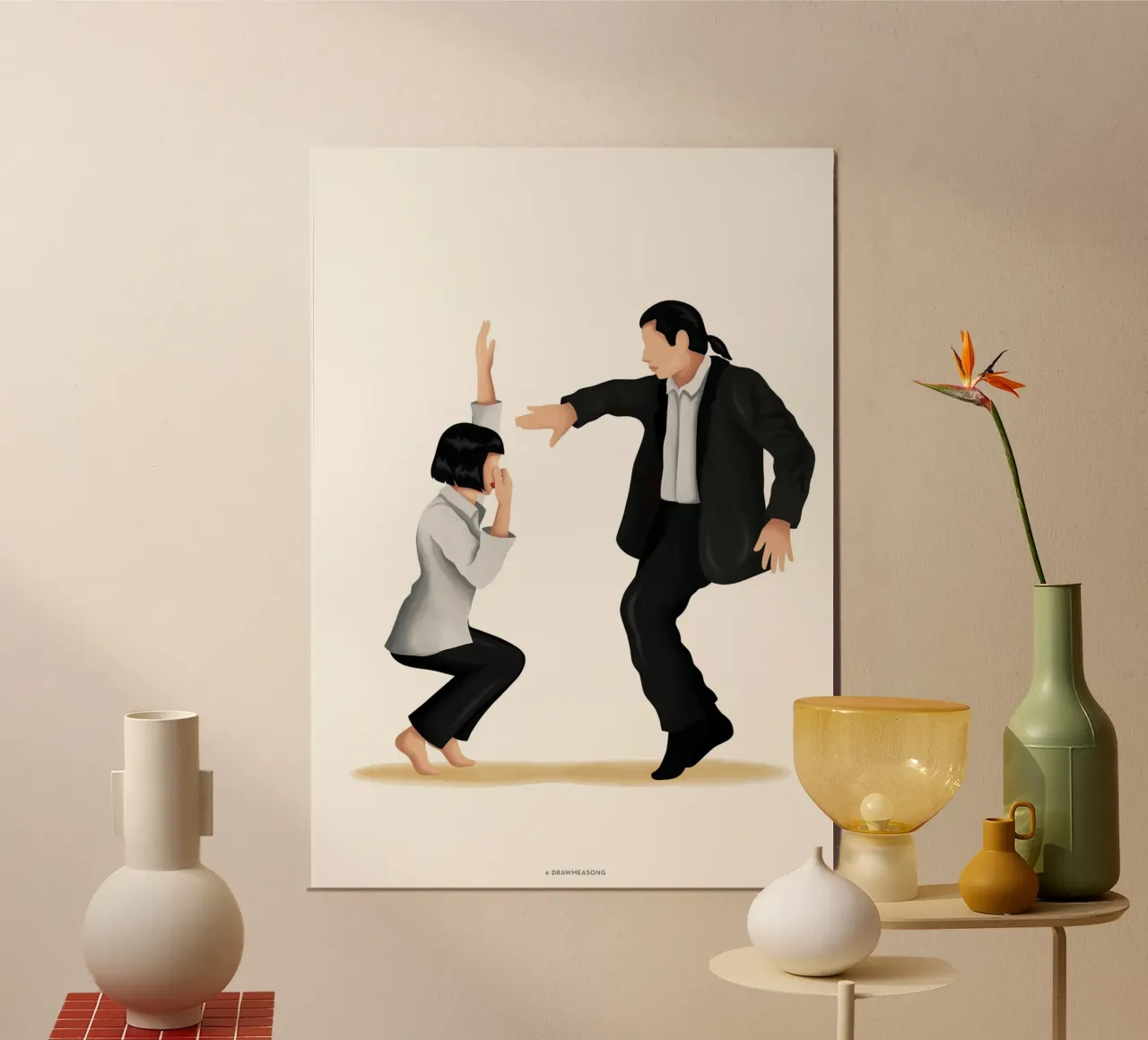 Pulp Fiction poster by Nour Tohme