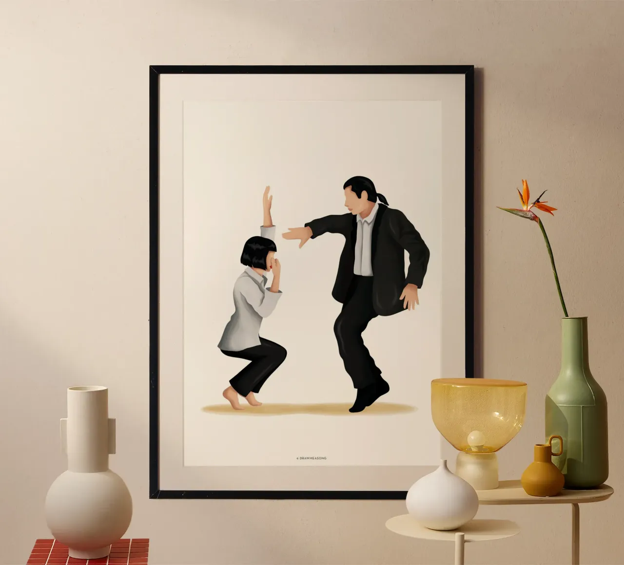 Pulp Fiction poster by Nour Tohme