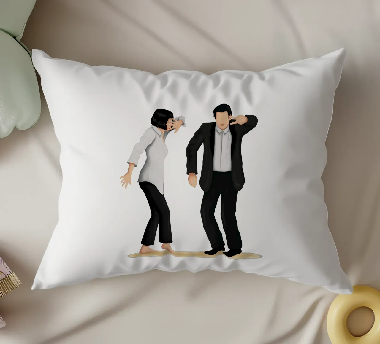 Pulp Fiction cuscino da Nour Tohme