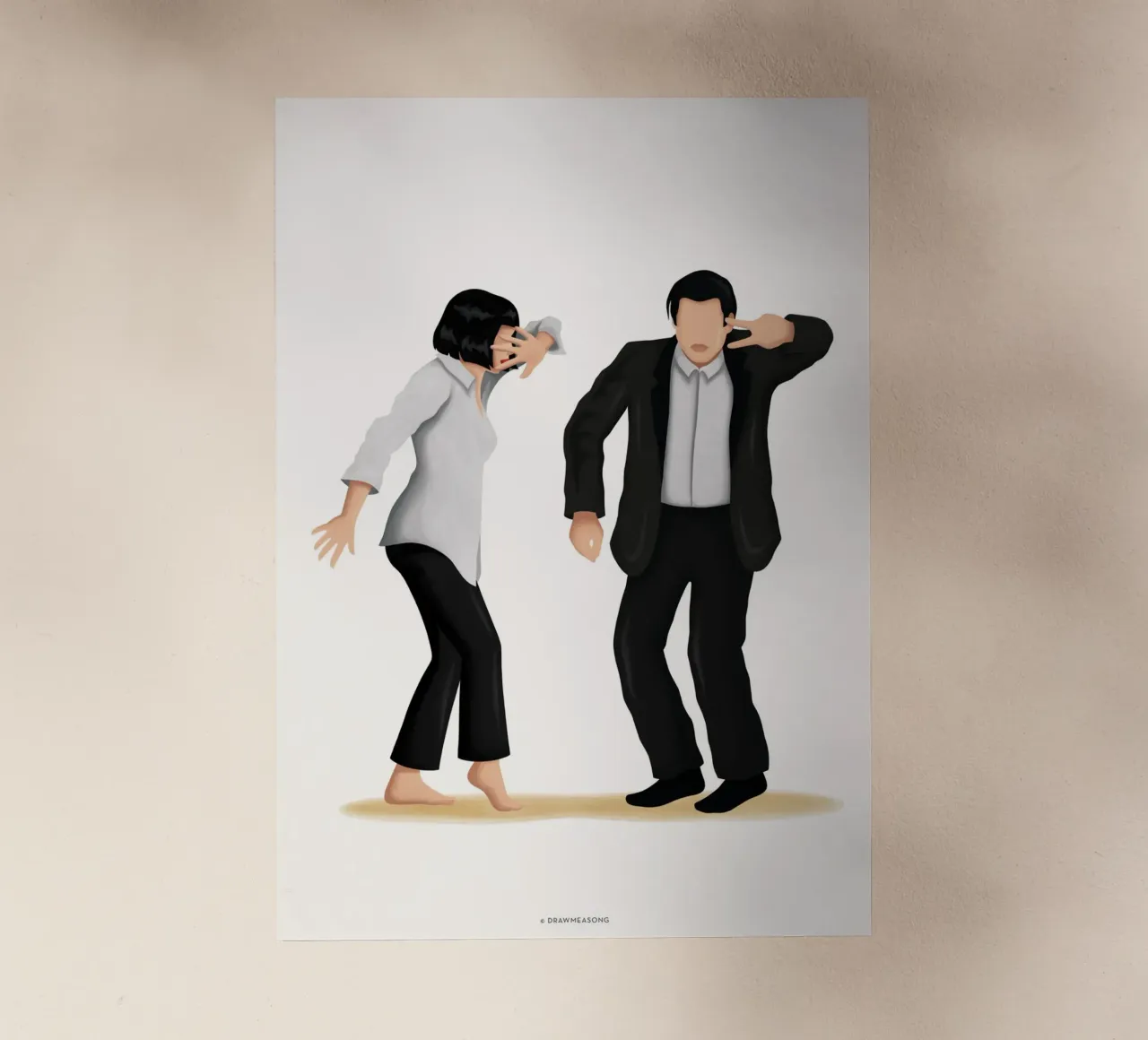 Pulp Fiction pellicola backlit da Nour Tohme