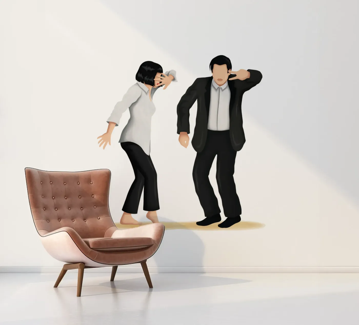 Pulp Fiction fotobehang van Nour Tohme