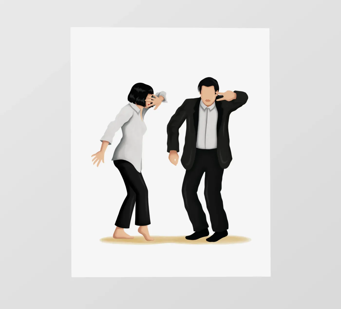 Pulp Fiction fotobehang van Nour Tohme