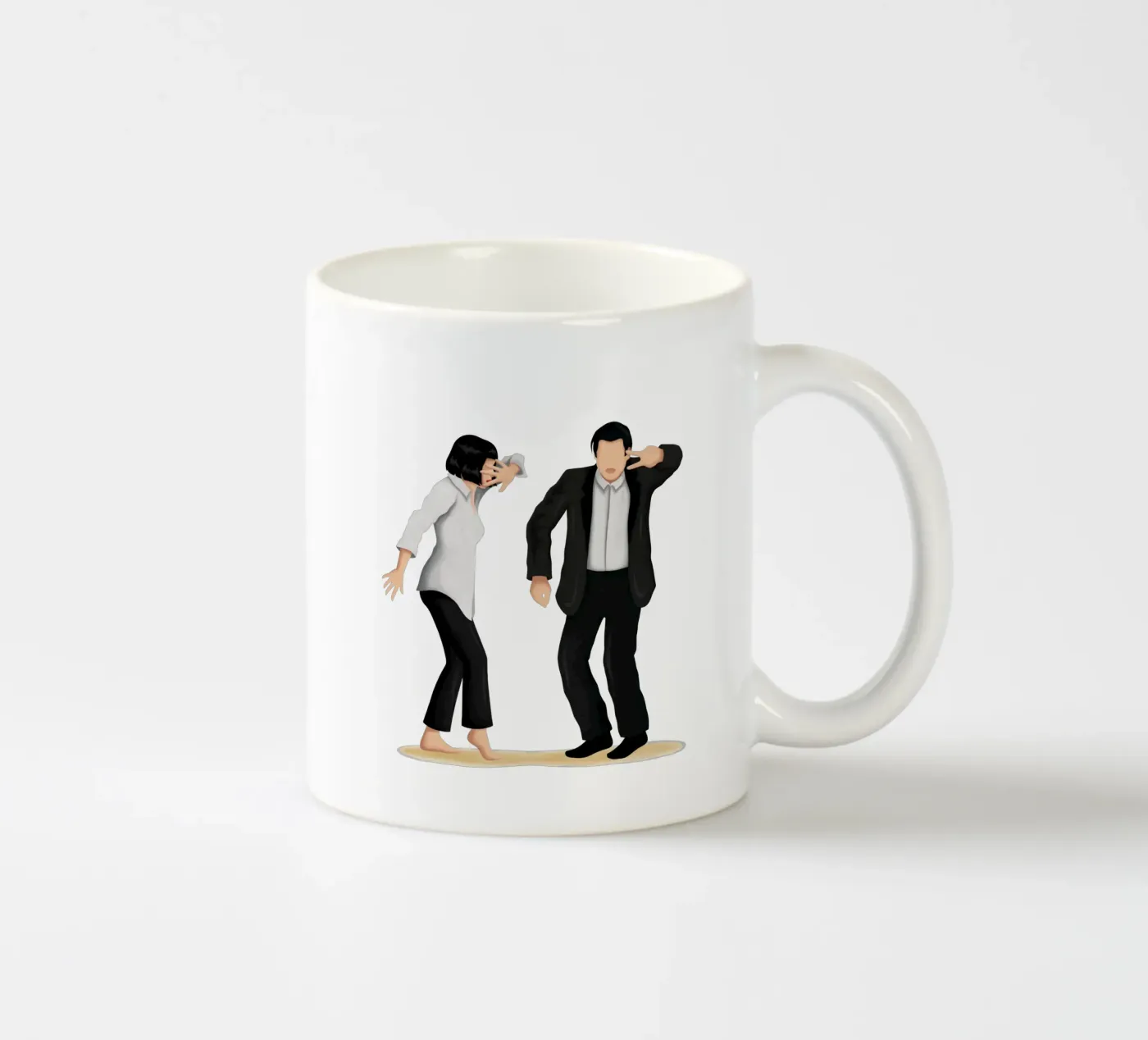 Pulp Fiction tazza in ceramica da Nour Tohme